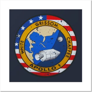 Apollo 1 Vintage Insignia Posters and Art